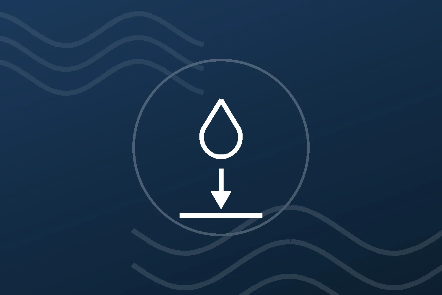 Water extraction and standing water removal in a Akron home